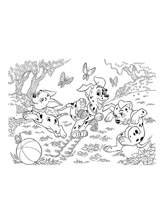 LISCIANI 101-Piece Dalmatians Double Face Jigsaw Puzzle - Image 3