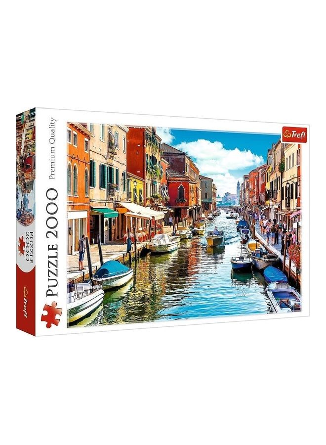 Trefl 2000-Piece Murano Island Venice Jigsaw Puzzle