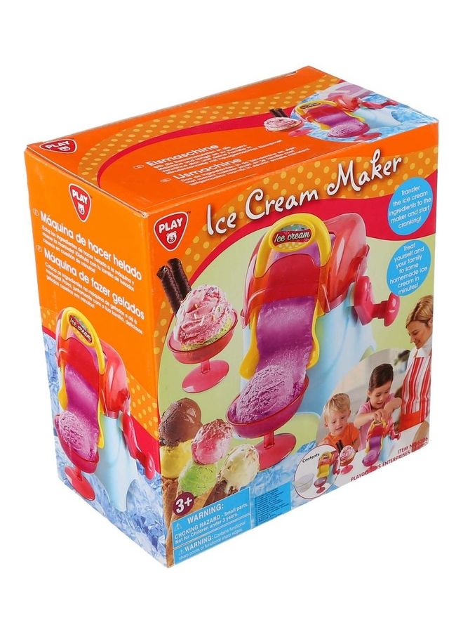 بلاي جو طقم لعبة بتصميم جهاز صنع الآيس كريم من 9 قطع - Image 1