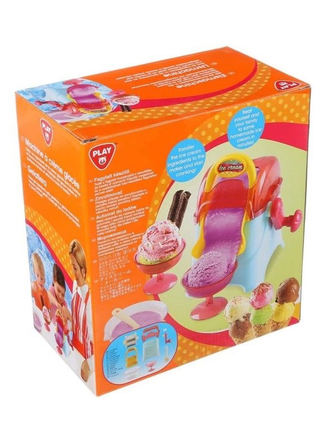 بلاي جو طقم لعبة بتصميم جهاز صنع الآيس كريم من 9 قطع - Image 2