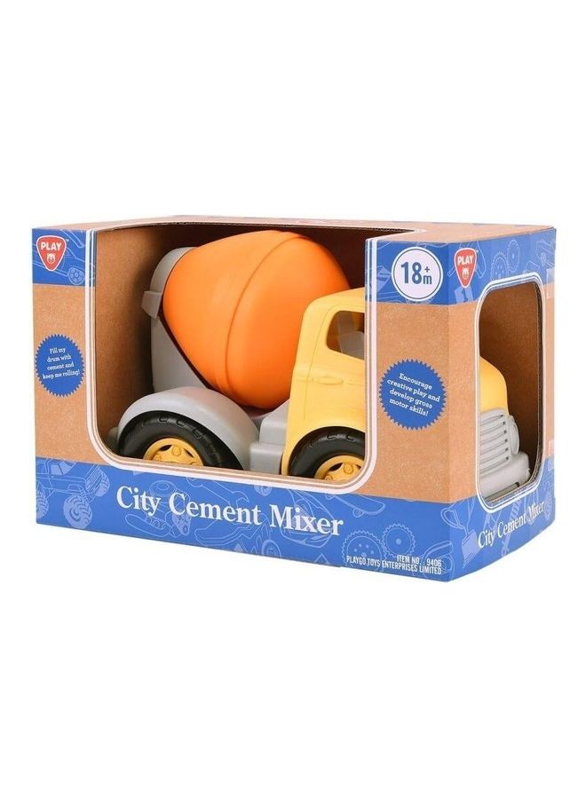 PLAYGO City Cement Mixer Yellow - Image 1
