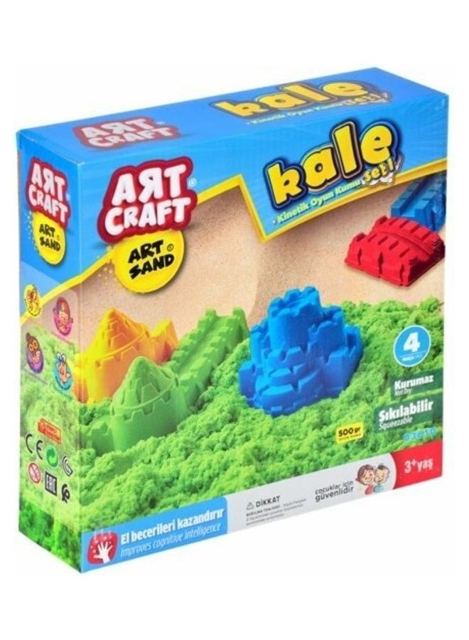 dede 4-Piece 3D Castle Kinetic Sand Craft Playset - Image 1