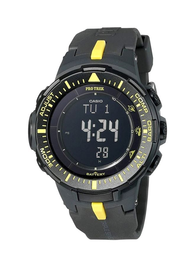 CASIO - Men's Pro Trek Digital Watch Prg-300-1A9 - Image 1