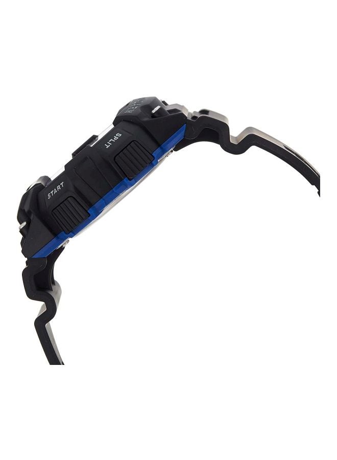 كاسيو ساعة يد رقمية بسوار من الراتينج طراز W-736H-2A للرجال - Image 3