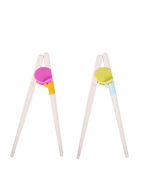 Generic - 1-Pair Easy To Use Plain Style Training Chopsticks - Image 1