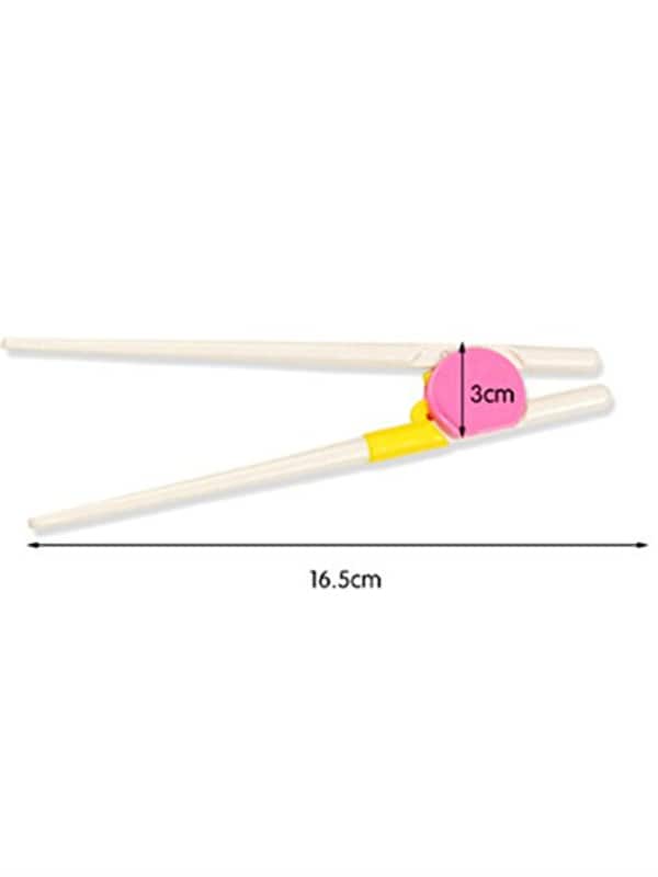 Generic - 1-Pair Easy To Use Plain Style Training Chopsticks - Image 1