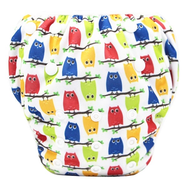 1-Piece Voguish Soft Adjustable Washable Baby Swimming Shorts Diaper  - Image 2