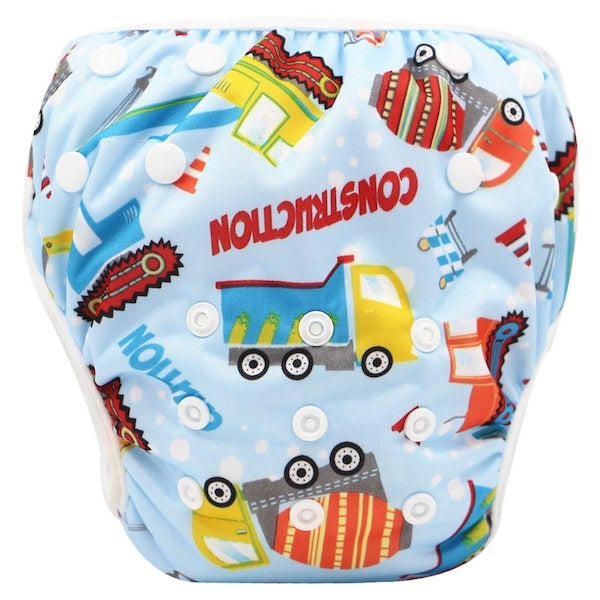 1-Piece Voguish Soft Adjustable Washable Baby Swimming Shorts Diaper  - Image 4