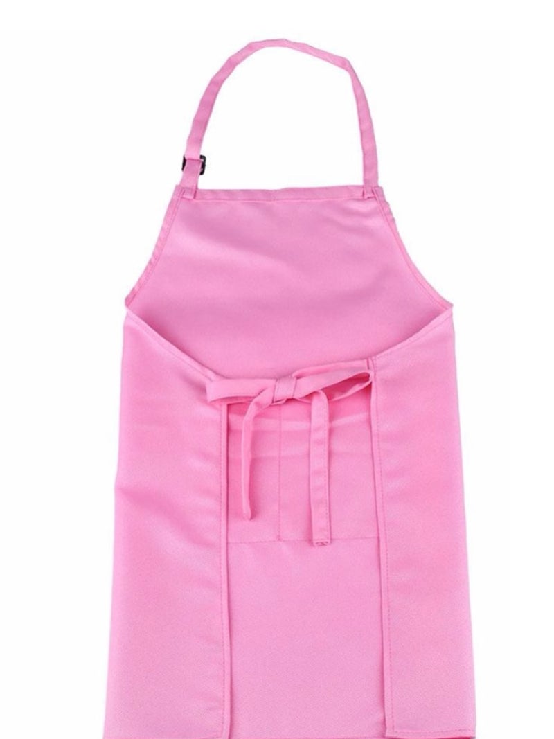 1-Piece Kitchen Cooking Painting Bib Kid's Apron - Image 1