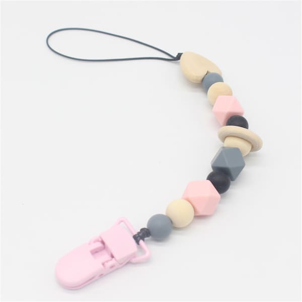 1-Piece Anti-Drop Baby Silicone Pacifier Chain Clip - Image 3