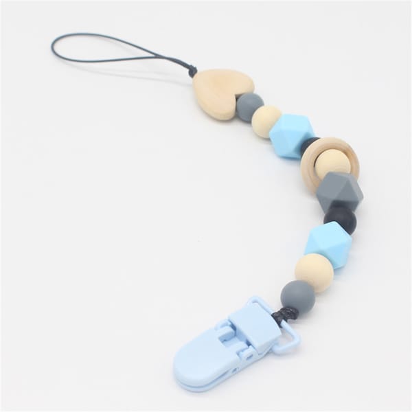 1-Piece Anti-Drop Baby Silicone Pacifier Chain Clip - Image 4