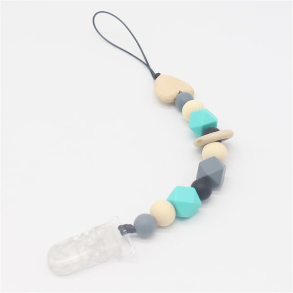 1-Piece Anti-Drop Baby Silicone Pacifier Chain Clip - Image 5