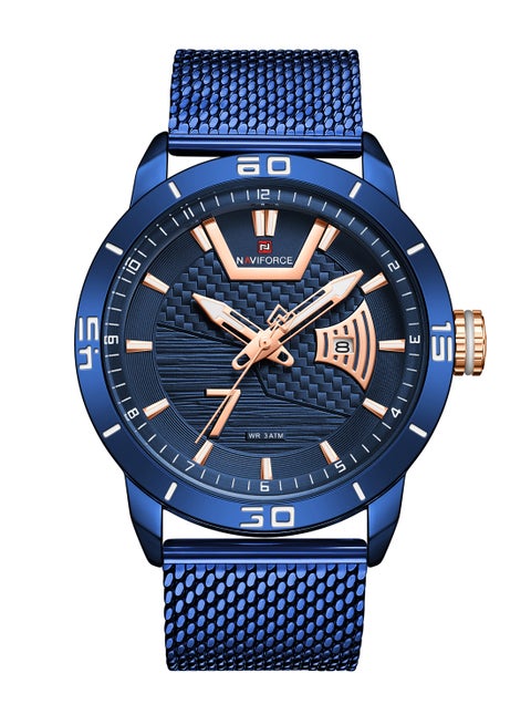 Men's Stainless Steel Analog+Digital Wrist Watch NF9155A BE/BE
