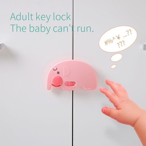 طقم من 3 قطع أقفال للأطفال مضادة للإنجناء - Image 4