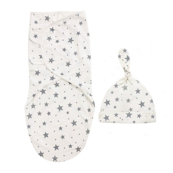 Generic 2-Piece Cute Cartoon Print Baby's Swaddling Set  - Image 2