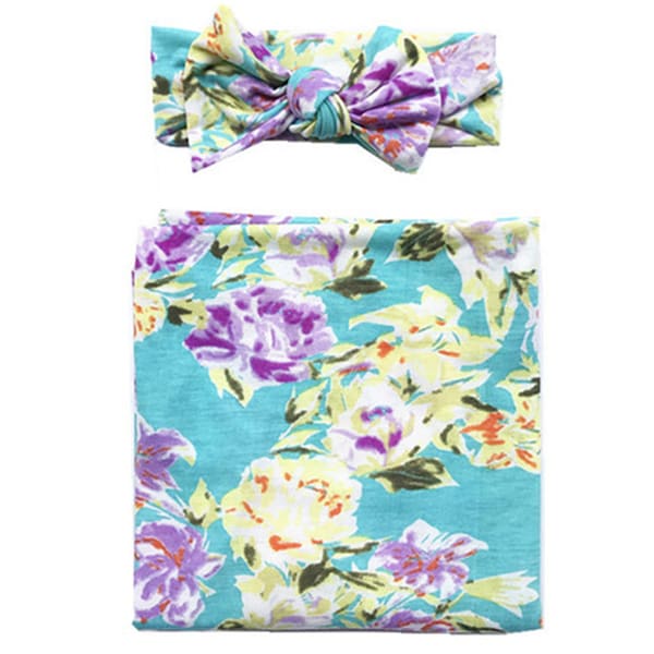 2-Piece Baby's Props Blanket Hairband Cloth Set - Image 5