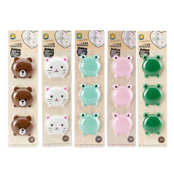 3-Piece Door Handle Guard Stopper Stickers Set - Image 3