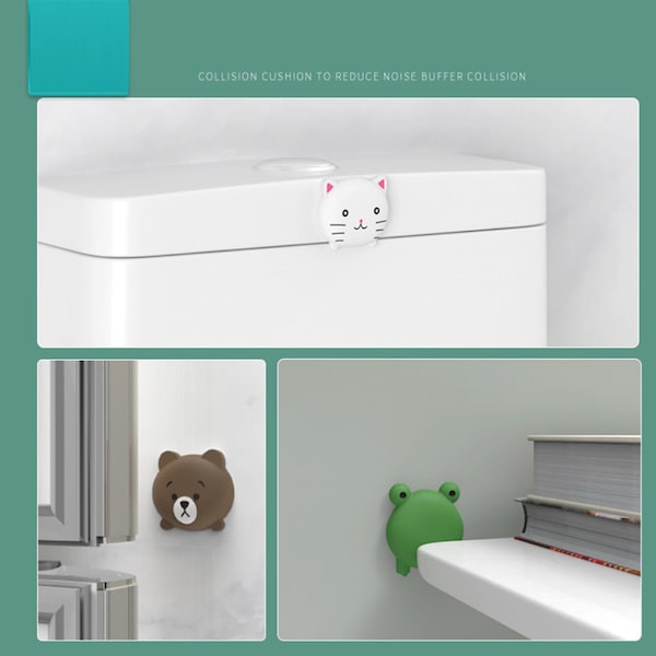 3-Piece Door Handle Guard Stopper Stickers Set - Image 4