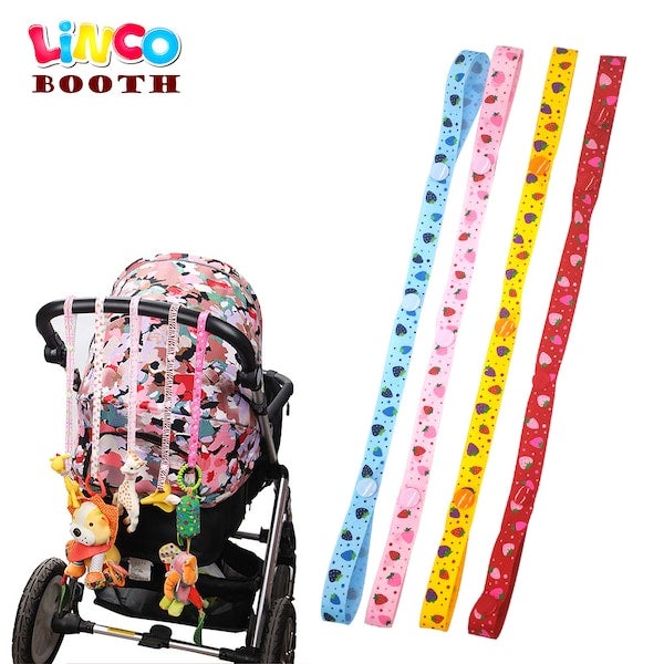 4-Piece Baby's Anti-Slip Pacifier Chain Set - Image 2