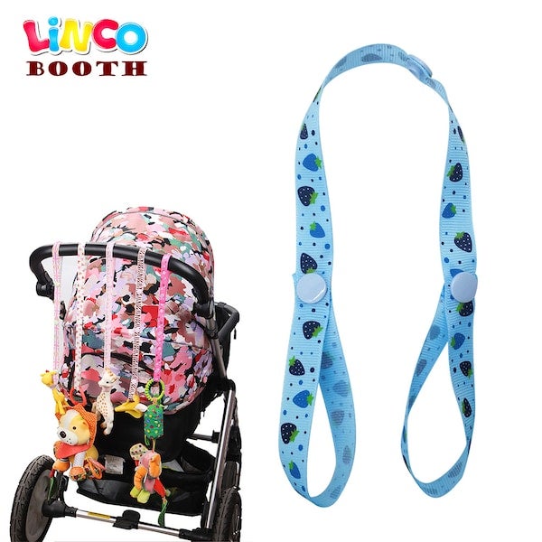 4-Piece Baby's Anti-Slip Pacifier Chain Set - Image 4