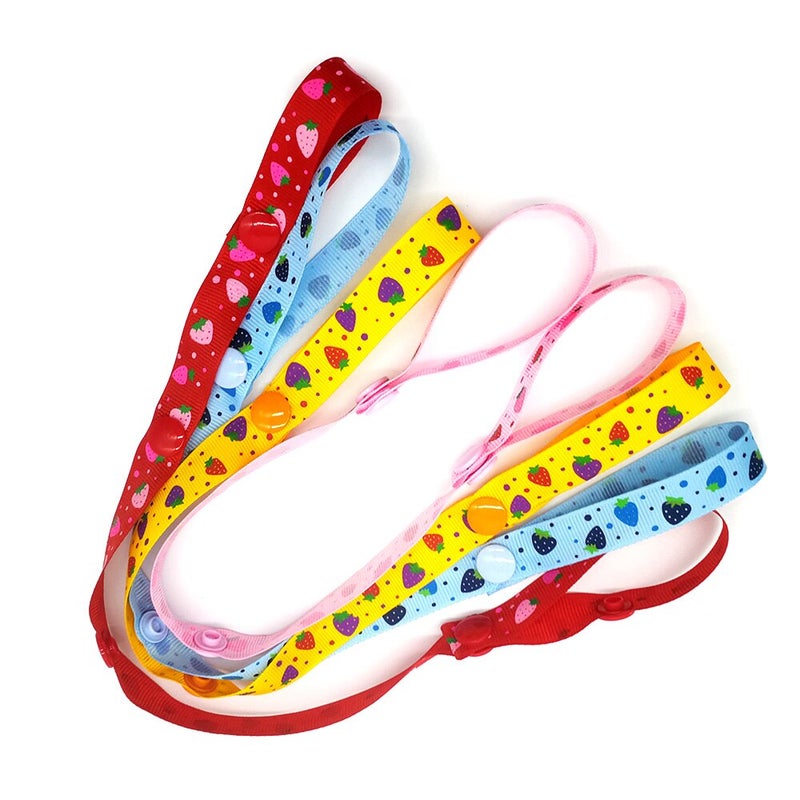 4-Piece Baby's Anti-Slip Pacifier Chain Set - Image 1