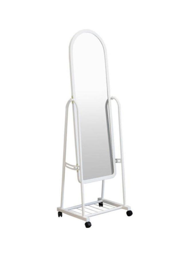 Roman Gifts Standing Mirror With Holder White 123*45*65cm  - Image 1