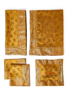 Ikras Table Cloth Set Yellow  - Image 1