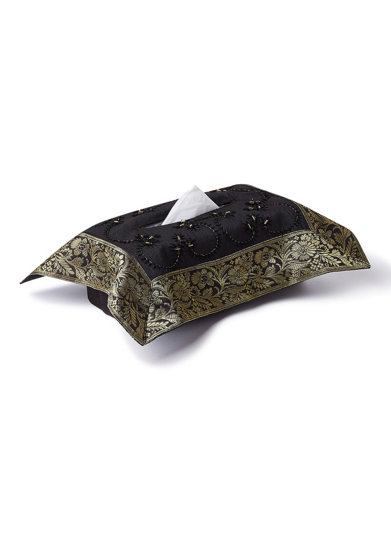 Ikras Table Cloth Set Black/Brown - Image 3