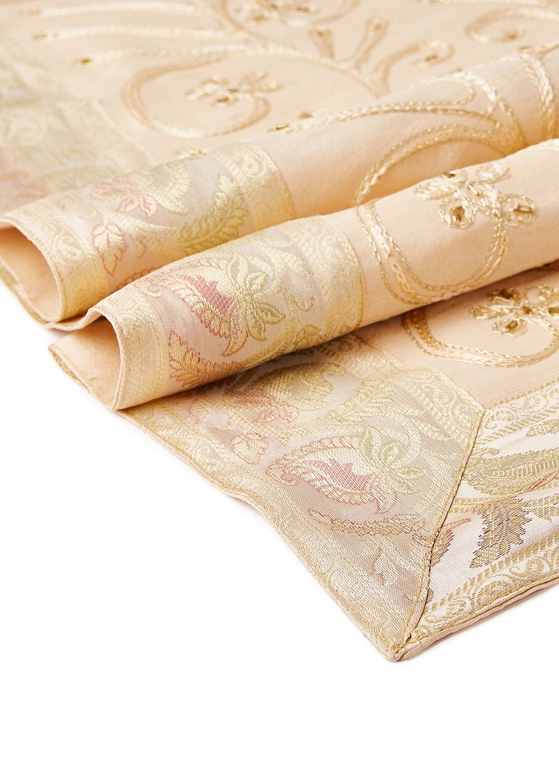 Ikras Table Cloth Set Beige  - Image 4