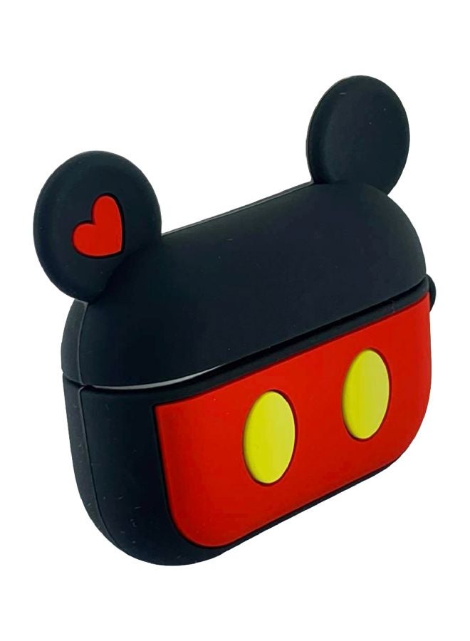 INEIX 3D Cartoon Printed Silicone Case For Apple AirPods  Pro Red/Black/Yellow  - Image 4