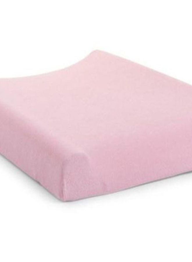 CHILDHOME - Cotton Changing Cushion Cover - Tricot Pastel Old Pink - Image 1