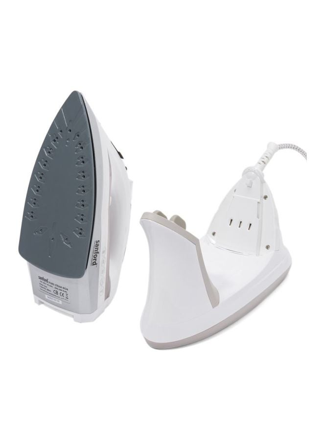 Sanford Corded and Cordless Steam Iron, Anti calc, Anti drip,Dry, spray, steam, burst steam, vertical steam, self-clean function 2400 W SF68SI BS White  - Image 2