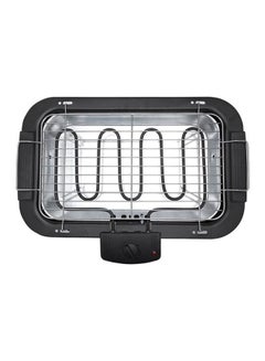 GEEPAS Electric Barbecue Grill - Table Grill, Auto-Thermostat Control with Overheat Protection - Space Saving, Detachable Heating Element - Ideal for BBQ Perfect for both Indoor & Outdoor cooking | 2 Years Warranty 2000 W GBG877 Black  - Image 3