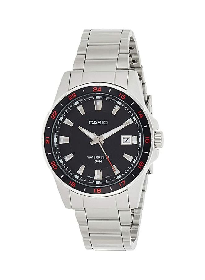 كاسيو ساعة يد إنتايسر بعقارب مقاومة للماء طراز  Mtp-1290D-1A1vdf للرجال - Image 1