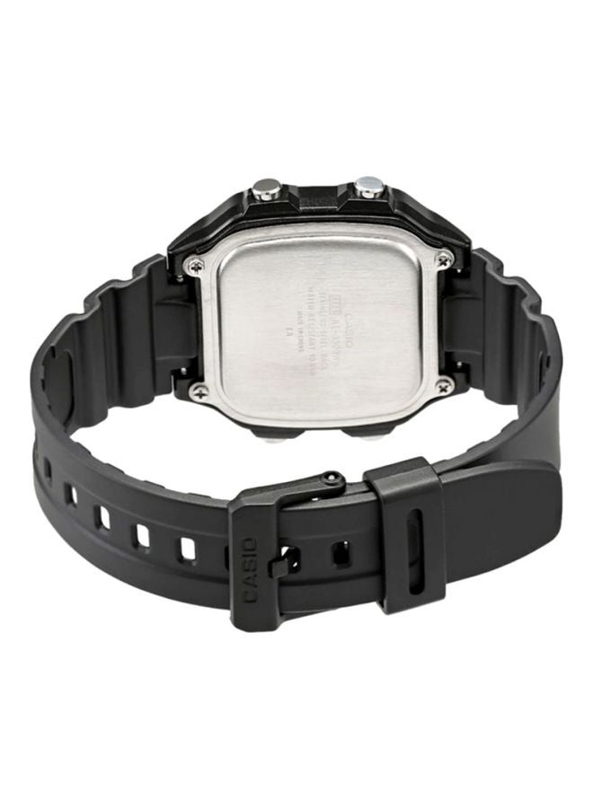 كاسيو ساعة يد رقمية بسوار من الراتنج طراز 1300WH-1A2VDF men - Image 2