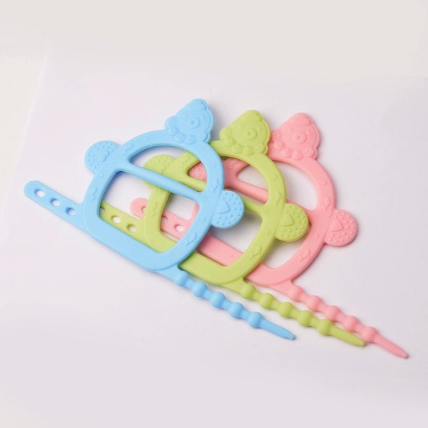 1-Piece Food Grade Bracelet Designed Baby's Teether  - Image 5