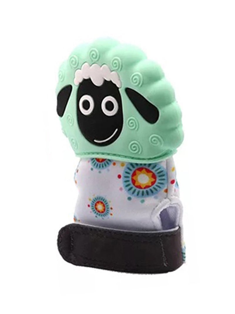 1-Piece Sheep Shaped Silicone Glove Baby's Pacifier - Image 1