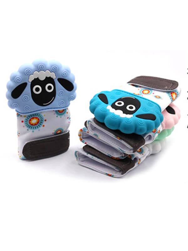 1-Piece Sheep Shaped Silicone Glove Baby's Pacifier - Image 4