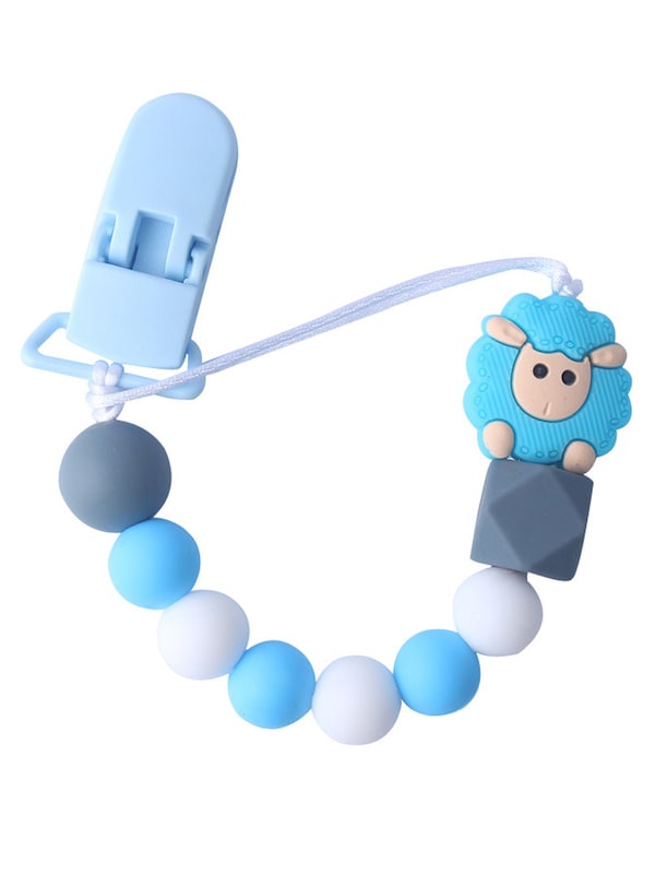 1-Piece Cartoon Sheep Designed Anti-Lost Pacifier Strap - Image 3
