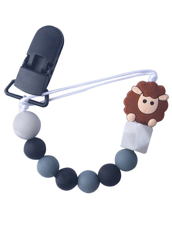 1-Piece Cartoon Sheep Designed Anti-Lost Pacifier Strap - Image 4