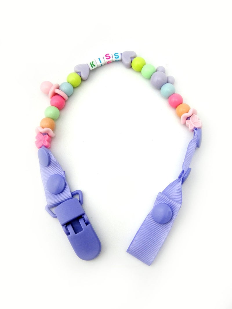 1-Piece Cute Cartoon Beads Pacifier Chain - Image 1