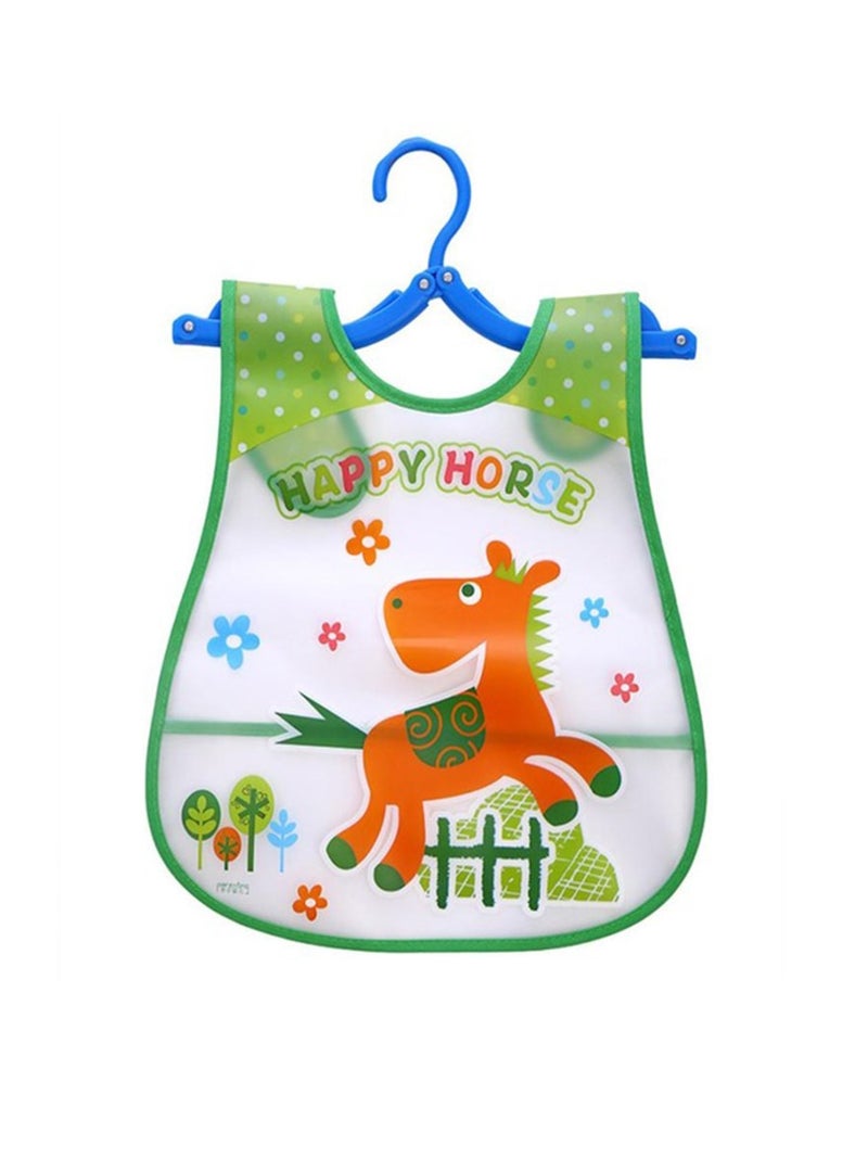 1-Piece Cartoon Patterned Baby's Bib - Image 1