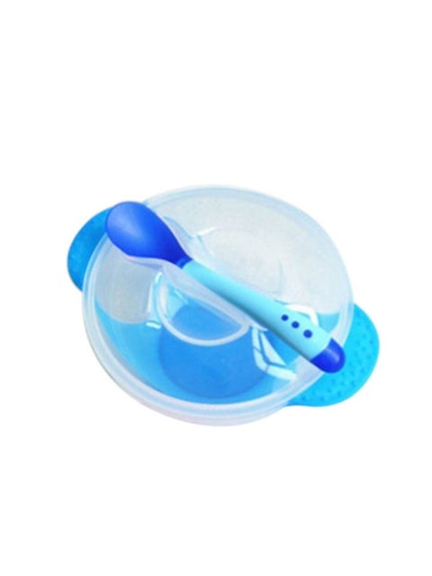 Child Feeding Bowl Lid With Spoon Sets