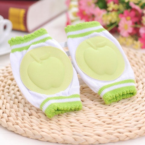 1-Piece Breathable Baby Crawling Anti-Mite Elbow Knee Pads
