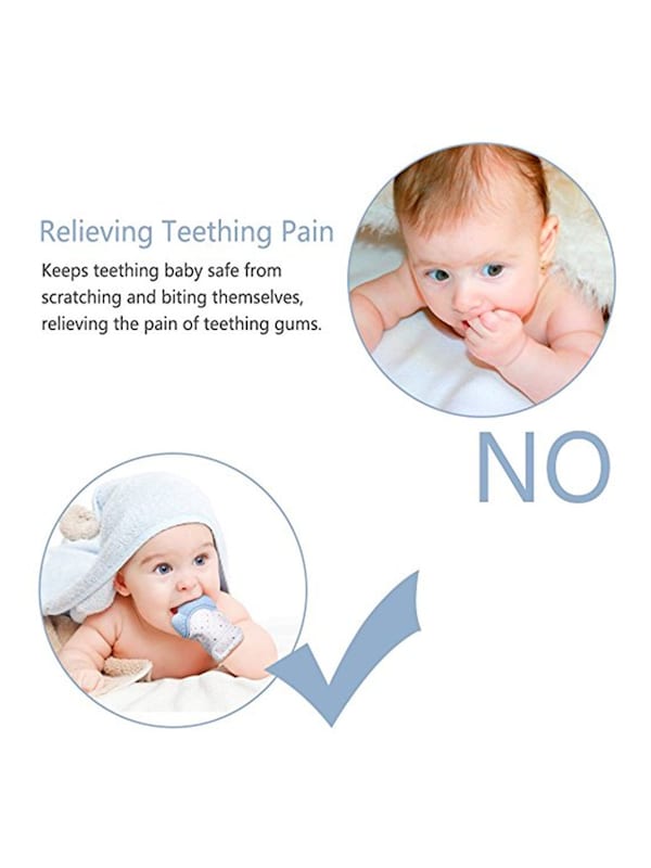 1-Piece Baby's Glove Silicone Teether - Image 3
