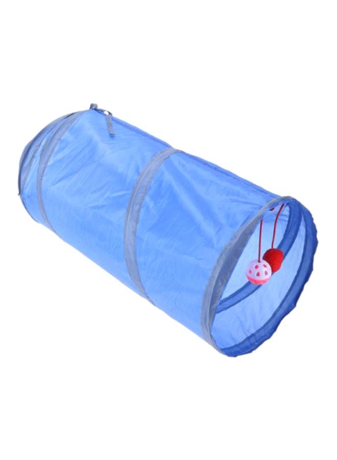 Beauenty Passageway Tube With Balls Pet Toy Blue/Red/White 50x25x25cm 
