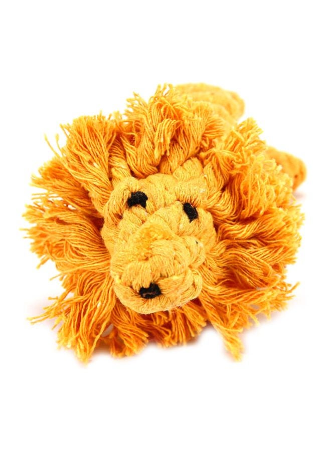 بيوينتي لعبة مضغ على شكل أسد للكلاب أصفر 20x8سم - Image 1