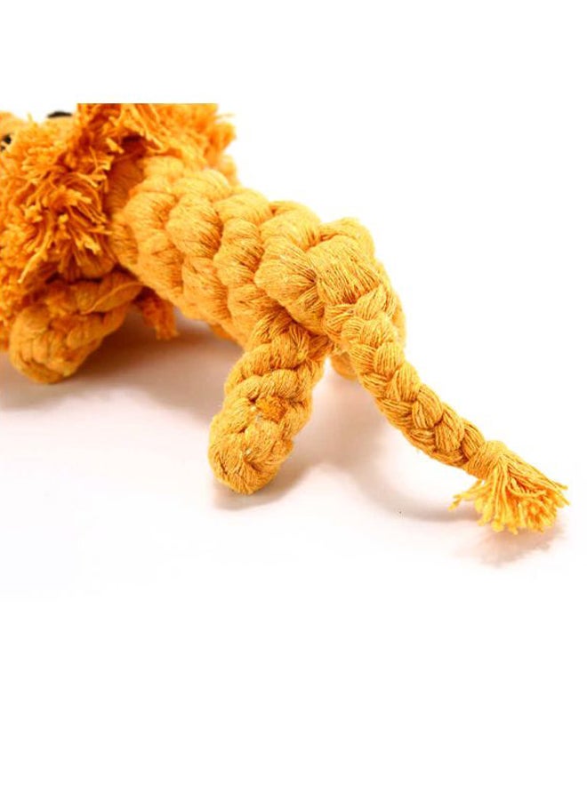 بيوينتي لعبة مضغ على شكل أسد للكلاب أصفر 20x8سم - Image 3