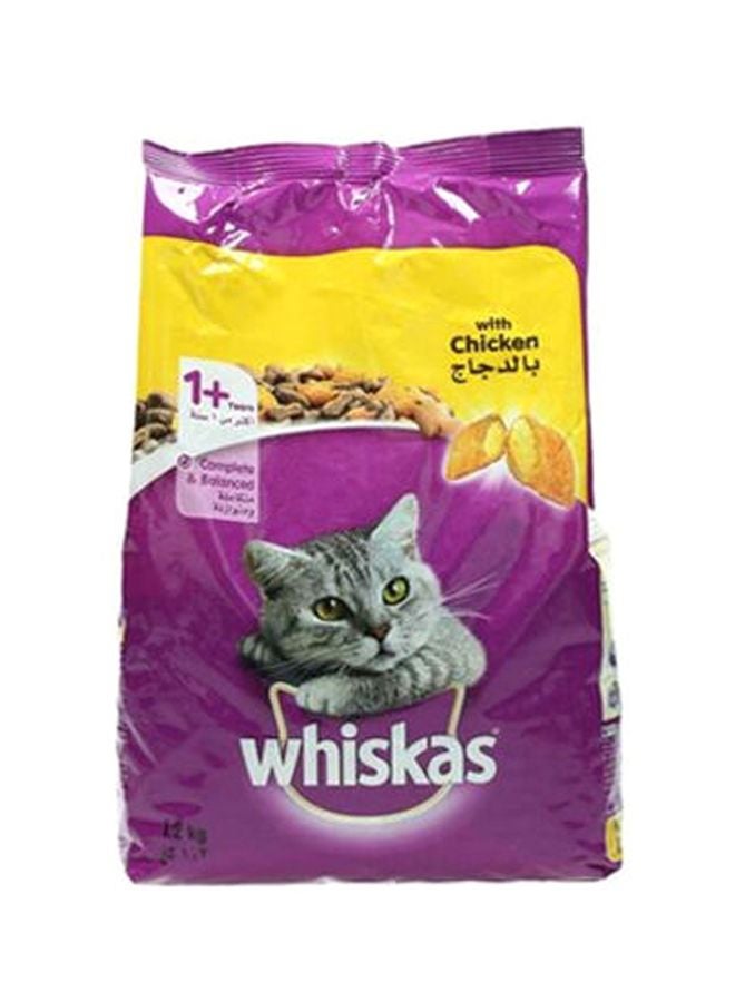 Whiskas Dentabites Cat Treats With Chicken Brown 1.2kg  - Image 3