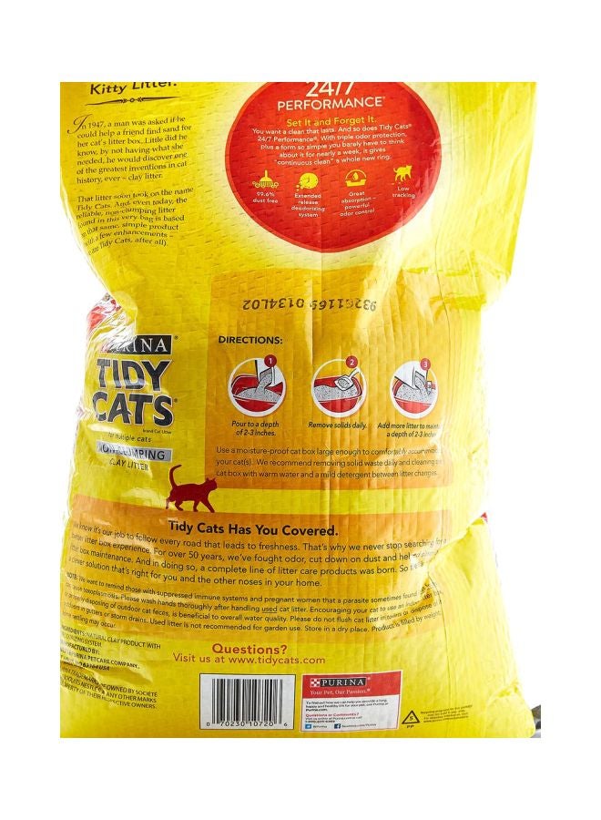 PURINA - Tidy Cats Non- Clumping Clay Litter 9.07kg - Image 1